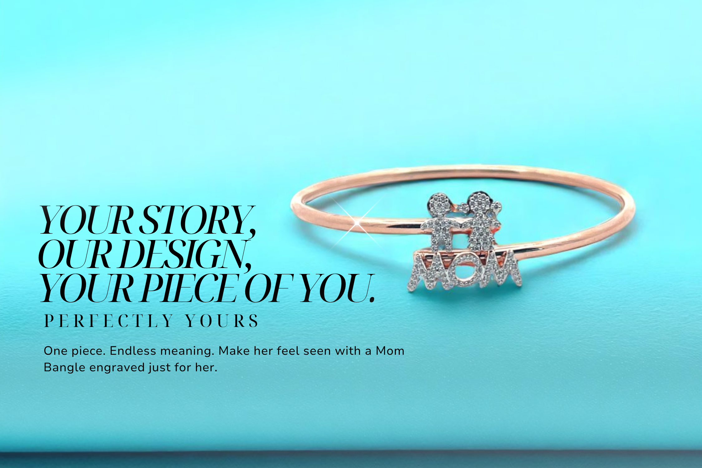 18K Gold Diamond Personalized jewellery: Wear Your Story with Piece of You
